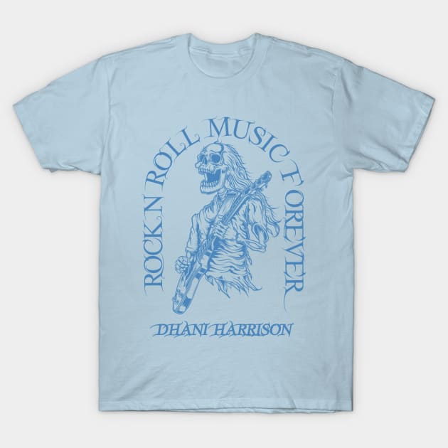 Dhani Harrison /// Skeleton Rock N Roll T-Shirt by Stroke Line